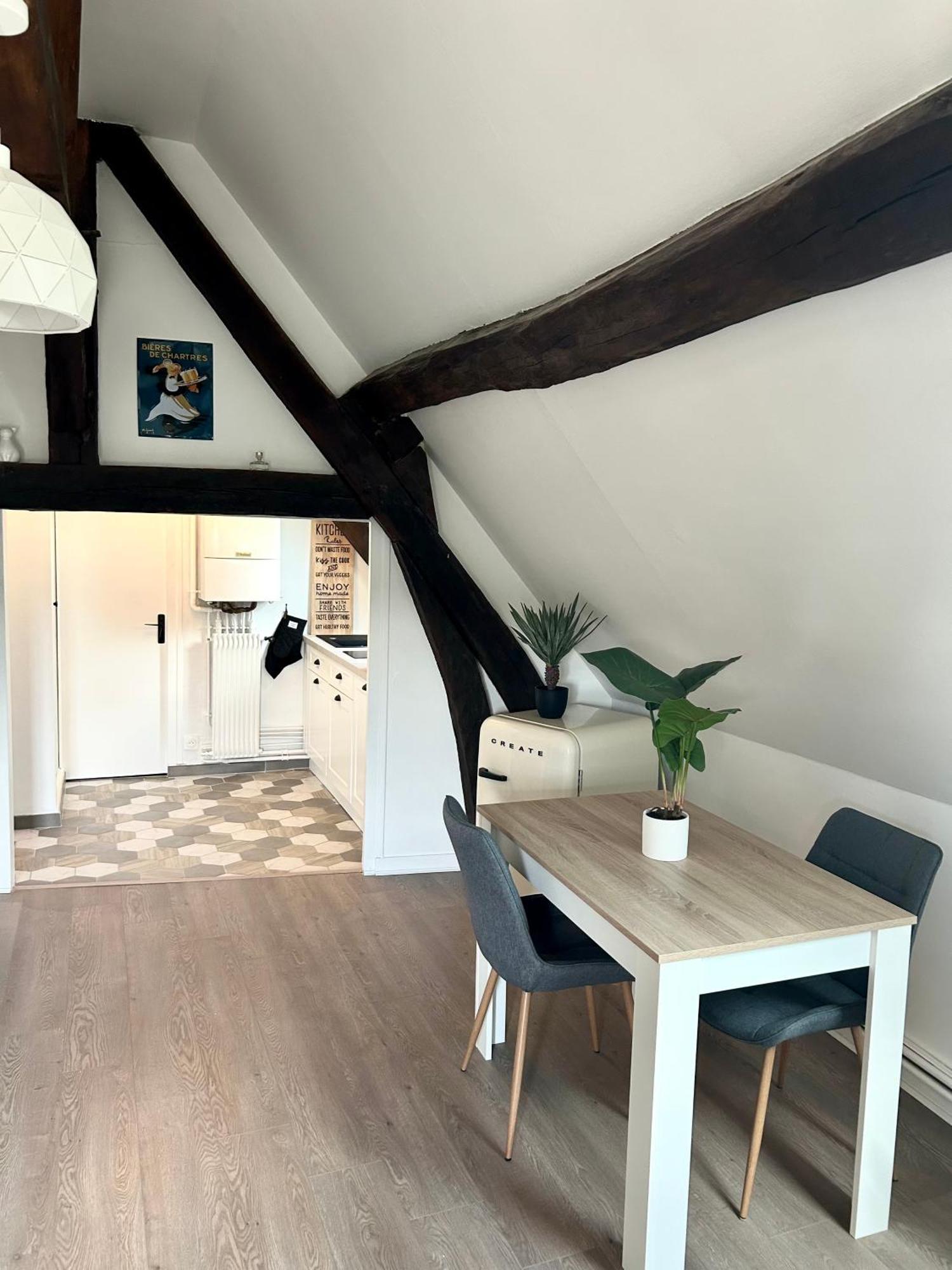 L Ecuyer Appartement Au Coeur Du Quartier Historique Chartres Exterior foto